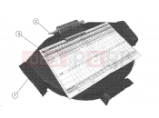 Polaris 2009 LEV GEM - E2/E4/E6/ES/EL/ELXD STEERING » STEERING, WHEEL W/CLIP - e2/e4/e6/eS/eL/eLXD (49GEMSTEER11WHEELCLIP)