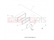 Polaris 2008 ATV TRAIL BLAZER 330 (A08BA32AA) ELECTRICAL | ELECTRICAL, TAILLIGHT - A08BA32AA (49ATVTAILLAMPS08SCRAM)
