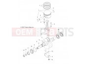 Polaris 2008 ATV TRAIL BOSS 330 (A08CA32AA) ENGINE | ENGINE, CRANKSHAFT and PISTON - A08CA32AA (49ATVCRANKSHAFT08TB)