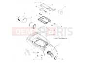 Polaris 2008 ATV HAWKEYE 2X4 (A08LB27AA) ENGINE | ENGINE, AIR INTAKE SYSTEM - A08LB27AA (49ATVAIRBOX08SP300)