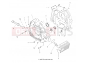 Polaris 2008 ATV HAWKEYE 2X4 (A08LB27AA) ENGINE | ENGINE, CRANKCASE - A08LB27AA (49ATVCRANKCASE08SP300)