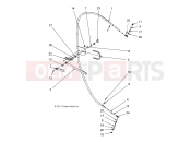Polaris 2008 LEV GEM - E2/E4/E6/ES/EL/ELXD BODY » BODY, OPTIONS, FRAME LEFT/RIGHT REAR - e4 (49GEMOPTIONS11FRAMERR)