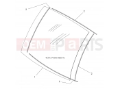Polaris 2008 LEV GEM - E2/E4/E6/ES/EL/ELXD BODY » BODY, WINDSHIELD - e2/e4/e6/eS/eL/eLXD (49GEMBODY11WINDSHIELD)