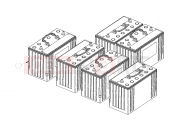 Polaris 2008 LEV GEM - E2/E4/E6/ES/EL/ELXD ELECTRICAL » ELECTRICAL, BATTERY PACK-GEL - e2/e4/eS (49GEMELECTRICAL11BATTERYPACK)