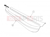 Polaris 2008 LEV GEM - E2/E4/E6/ES/EL/ELXD EUROPEAN COMPONENTS » EUROPEAN COMPONENTS, SCUFF GUARDS - e4 (49GEMEUROCOMPS11SCUFFE4)