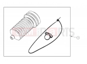 Polaris 2008 LEV GEM - E2/E4/E6/ES/EL/ELXD STEERING » STEERING, BOOT - e2/e4/e6/eS/eL/eLXD (49GEMSTEER11BOOT)