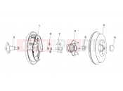 Polaris 2008 LEV GEM - E2/E4/E6/ES/EL/ELXD WHEELS » WHEELS, COMPONENTS, END, LEFT REAR - e6/eLXD (49GEMWHEELS11ENDFTRRE6)