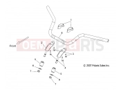 VICTORY HAMMER ALL OPTIONS - V08HB26/HS26 STEERING » STEERING, HANDLEBAR MOUNTING, PULLBACK - ALL OPTIONS (49VICHANDLEBAR08VEGAS)