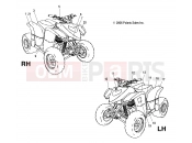 POLARIS PHOENIX 200 - A07PB20AA/AD DECALS