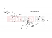 POLARIS PHOENIX 200 - A07PB20AA/AD EXHAUST