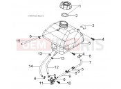POLARIS PREDATOR 50 - A07KA05CA/CB/CD FUEL TANK
