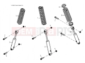 POLARIS PREDATOR 50 - A07KA05CA/CB/CD SUSPENSION
