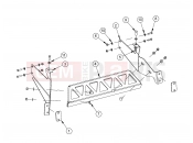 POLARIS GEM - E2/E4/E6/ES/EL/ELXD FRAME » FRAME, OPTIONS, BUMPER, MOUNT, REAR - e2/e4 (49GEMOPTIONS11BUMPERMTRR)