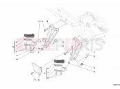 DUCATI 2006 Sporttouring ST3 S ABS FOOTRESTS, RIGHT » UNCLASSIFIED