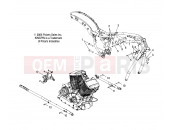 VICTORY CA KINGPIN ALL OPTIONS (V06CB26) ENGINE » ENGINE, MOUNTING - ALL OPTIONS (4999203389920338C11)