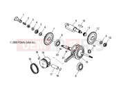 POLARIS PHOENIX 200 QUADRICYCLE (A05PB20EA) CRANKSHAFT and PISTON