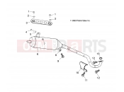 POLARIS PREDATOR 90 (A04KA09CA) EXHAUST PIPE
