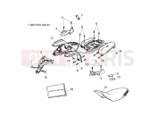 POLARIS PREDATOR 50 (A04KA05CA) CAB/SEAT