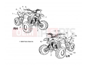 POLARIS PREDATOR 50 (A04KA05CA) DECALS