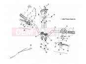 POLARIS PREDATOR 50 (A04KA05CA) HANDLEBAR