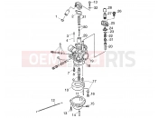 POLARIS SCRAMBLER 50 - A03EA05CA/CB CARBURETOR