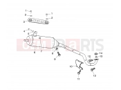 POLARIS SCRAMBLER 50 - A03EA05CA/CB EXHAUST PIPE