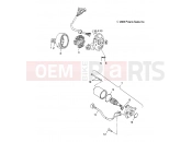 POLARIS SCRAMBLER 90 (A03EA09CA) GENERATOR/STARTING MOTOR