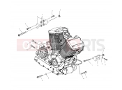 VICTORY CA CLASSIC CRUISER ALL OPTIONS (V03CB16) ENGINE » ENGINE, MOUNTING - /ALL OPTIONS (4983648364C07)