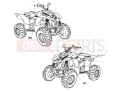 POLARIS TRAIL BLAZER - A02BA25CA/CD DECALS