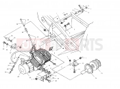 POLARIS TRAIL BLAZER - A02BA25CA/CD ENGINE MOUNTING
