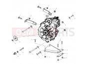 POLARIS TRAIL BLAZER - A02BA25CA/CD GEARCASE MOUNTING