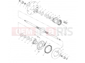 POLARIS TRAIL BLAZER - A02BA25CA/CD REAR HOUSING