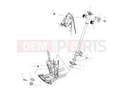 POLARIS TRAIL BLAZER - A02BA25CA/CD STEERING POST