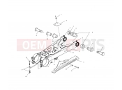 POLARIS TRAIL BLAZER - A02BA25CA/CD SWING ARM/SHOCK MOUNTING