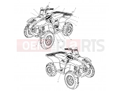 POLARIS TRAIL BOSS - A02CA32AA/AB DECALS