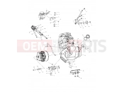 POLARIS TRAIL BOSS - A02CA32AA/AB ENGINE MOUNTING