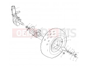POLARIS TRAIL BOSS - A02CA32AA/AB FRONT WHEEL