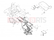 POLARIS TRAIL BOSS - A02CA32AA/AB REAR CAB and SEAT