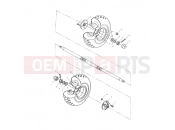 POLARIS TRAIL BOSS - A02CA32AA/AB REAR WHEEL