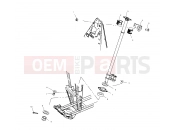 POLARIS TRAIL BOSS - A02CA32AA/AB STEERING POST