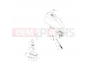 POLARIS VIRAGE I (W025101D) FRONT STORAGE COMPARTMENT