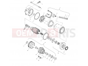 POLARIS VIRAGE I (W025101D) STARTING MOTOR