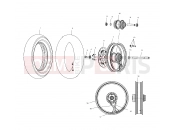 VICTORY DELUXE CRUISER ALL OPTIONS (V02CD16) WHEELS » WHEELS, FRONT - /ALL OPTIONS (4976307630A12)