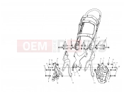 VICTORY TOURING CRUISER ALL OPTIONS (V02TB16) CHASSIS | CHASSIS, SUBFRAME - V02TB16/ALL OPTIONS (4976287628A04)
