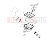 Polaris 2001 ATV TRAIL BLAZER (A01BA25CA) AIR BOX