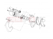 Polaris 2001 ATV TRAIL BLAZER (A01BA25CA) FRONT BRAKE