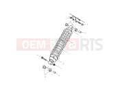 Polaris 2001 ATV TRAIL BLAZER (A01BA25CA) SHOCK MOUNTING