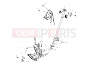 Polaris 2001 ATV TRAIL BLAZER (A01BA25CA) STEERING POST
