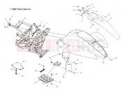 POLARIS TRAIL BLAZER (A01BA25CB) FRONT CAB - A01BA25CA (4963666366A003) | FRONT CAB - A01BA25CA (4963666366A003)