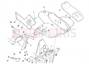 POLARIS WORKER 500 (A01CH50EB) FRONT CAB - A01CH50AA (4964466446A005) | FRONT CAB - A01CH50AA (4964466446A005)